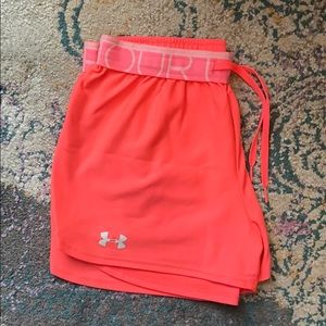 Under armor running shorts